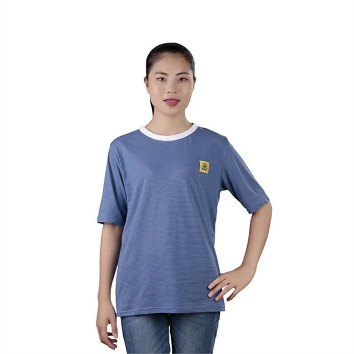 Anti Static T Shirt Without Collar Anti Static T Shirt Without Collar